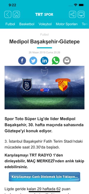 TRT Spor(圖2)-速報App