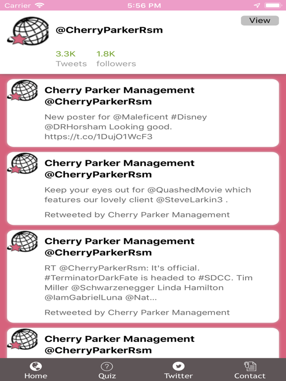 Screenshot #5 pour Cherry Parker Management.