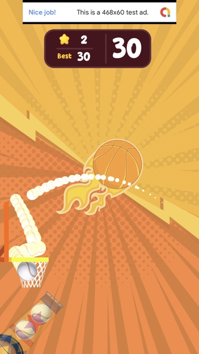 BasketWall Shooting screenshot 2