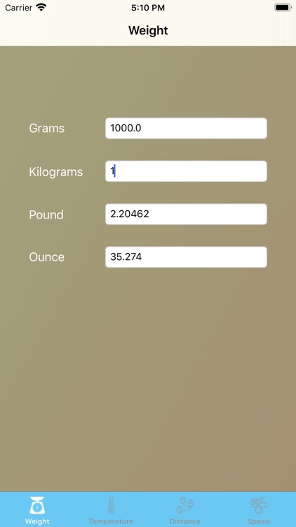 Sixteen Unit Converter