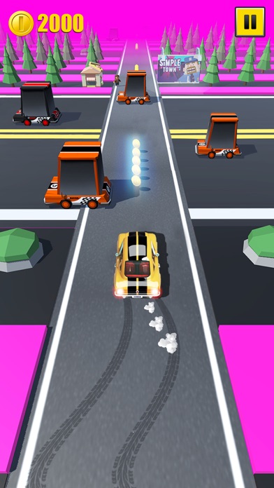 Traffic Taxi Run Game 2019 screenshot 3