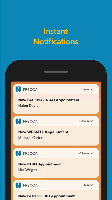 How to cancel & delete Precoa Mobile from iphone & ipad 4