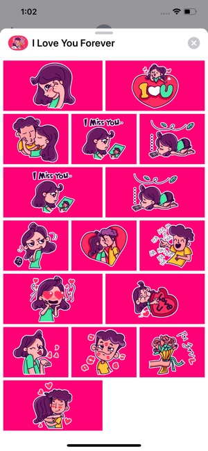 I Love You Forever Stickers(圖2)-速報App
