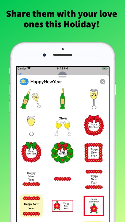 Happy New Year Emoji Stickers! screenshot-3