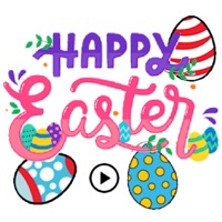 Animated Easter Sticker