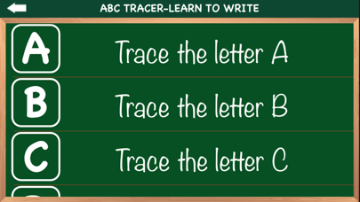 How to cancel & delete ABC Tracer- 123 Learn to Write from iphone & ipad 3
