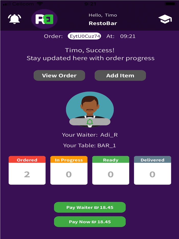 DD Restaurant Client