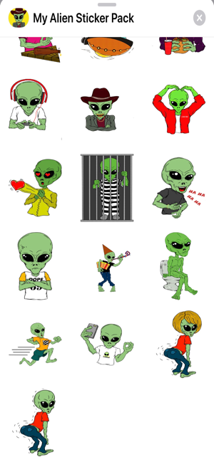 My Alien Sticker Pack(圖2)-速報App