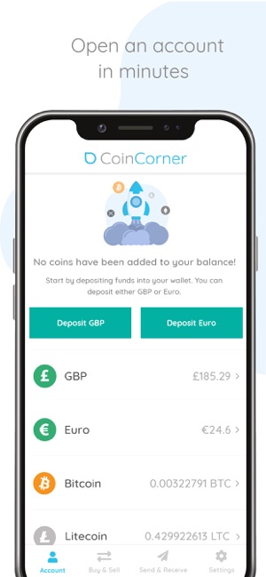 CoinCorner - Bitcoin Wallet(圖3)-速報App