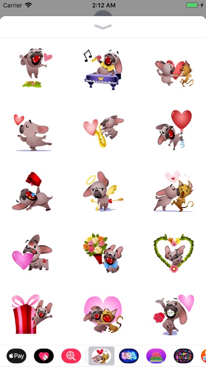 Animated Love Messenger Pack