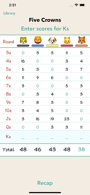 Try Party Animals Scoresheets(圖2)-速報App