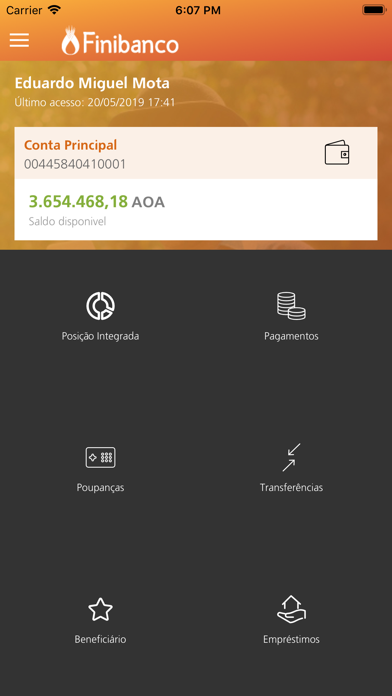 Finibanco screenshot 3