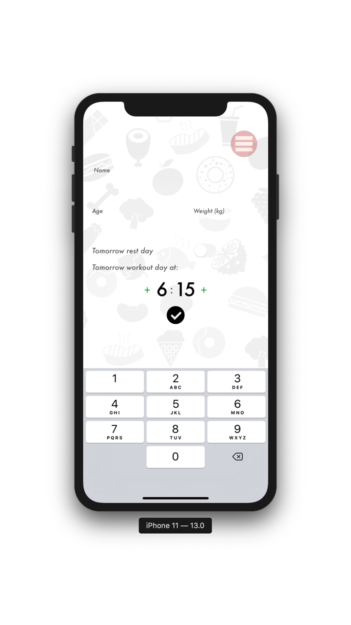 Meals Time - Reminder screenshot 3