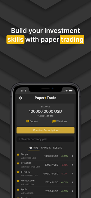 Paper.Trade: Trading Simulator(圖2)-速報App