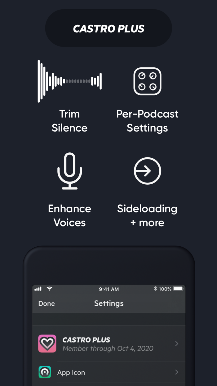 Castro Podcast Player