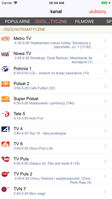 How to cancel & delete Program TV w Polsce from iphone & ipad 1