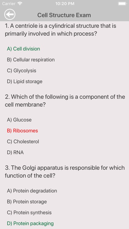 High School Biology Trivia screenshot-4