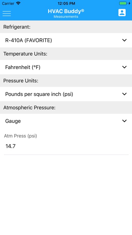 HVAC Buddy® Press Temp screenshot-4