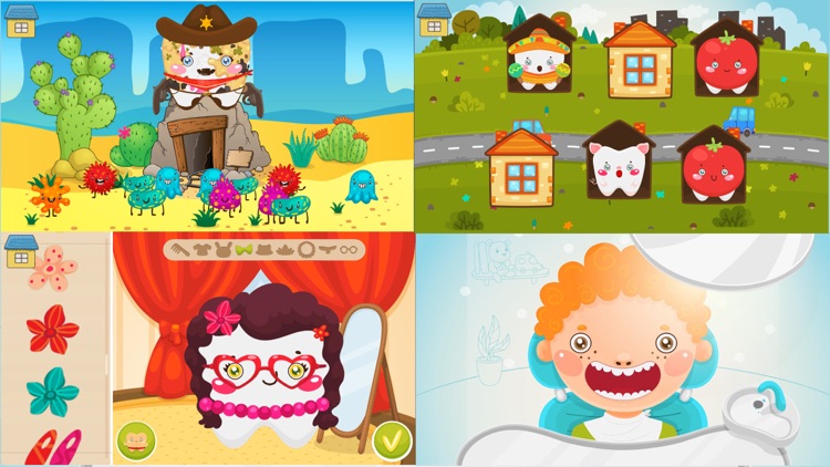 Funny Teeth: kids dentist care screenshot-4