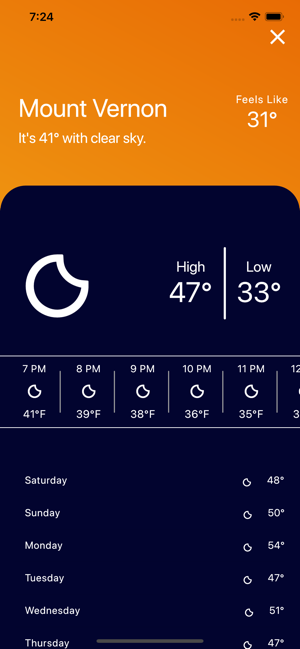 B & O Weather App(圖5)-速報App