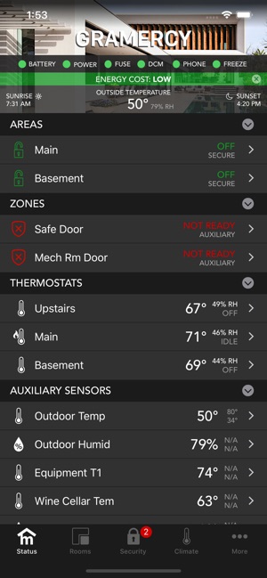 Myro:Home for Leviton/HAI