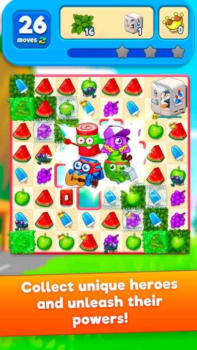 Sugar Heroes - World match 3 screenshot 2