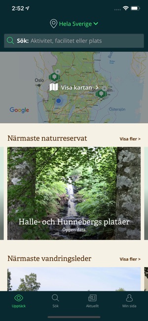 Naturkartan