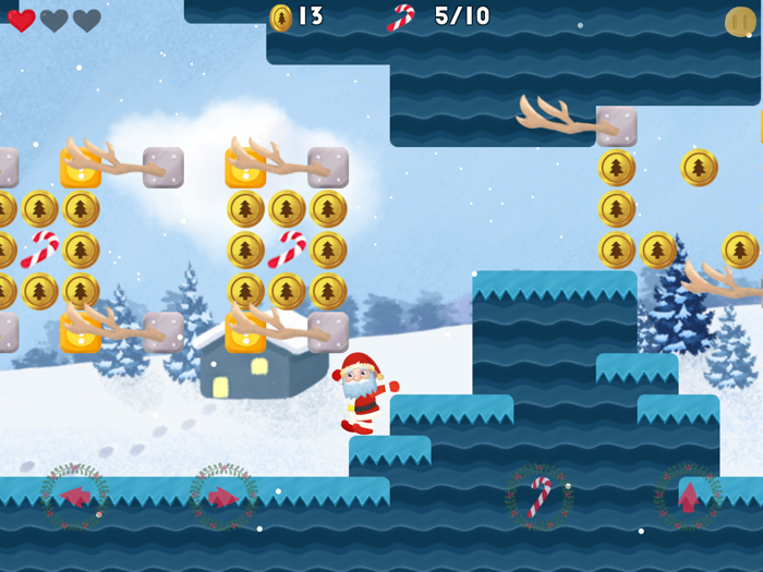 Lost Presents - Santa Jump Run