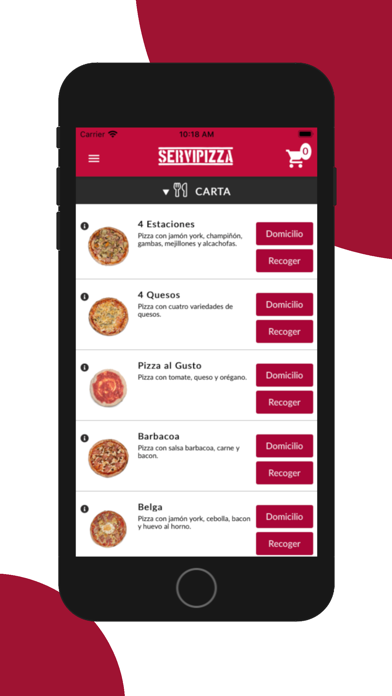 ServiPizza screenshot 2