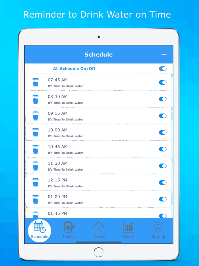 Water Drink Tracker  Reminder