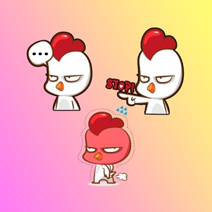 Cute Cock Stickers download