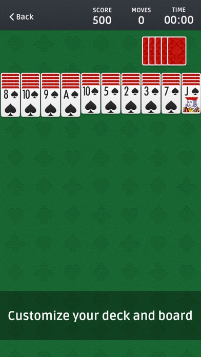 Spider Solitaire ◦ screenshot 2