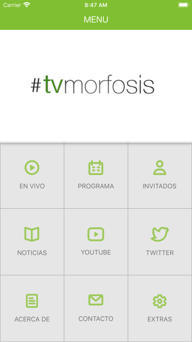 How to cancel & delete TvMorfosis from iphone & ipad 1