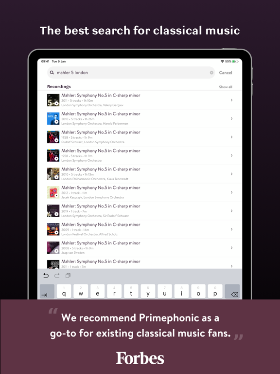 Primephonic - Classical Music screenshot