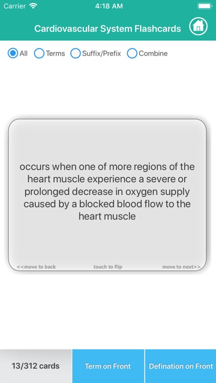 Cardiovascular Medical Terms screenshot-7