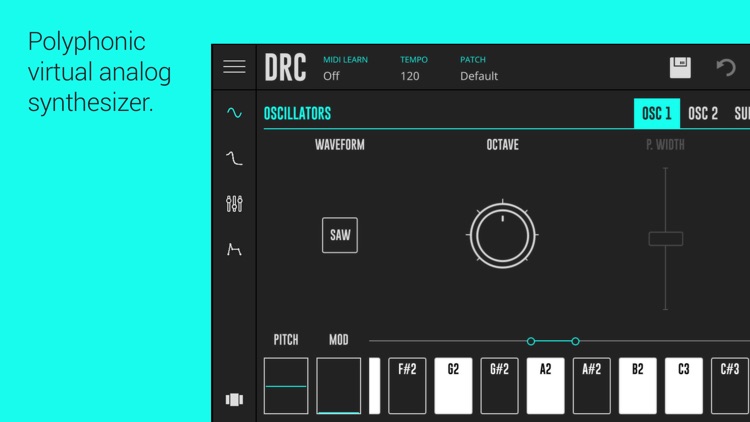 DRC - Polyphonic Synthesizer