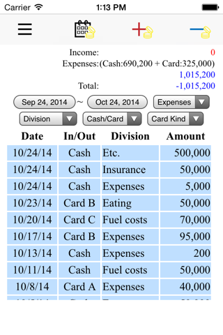 Oh My Money ( Account book ) - náhled