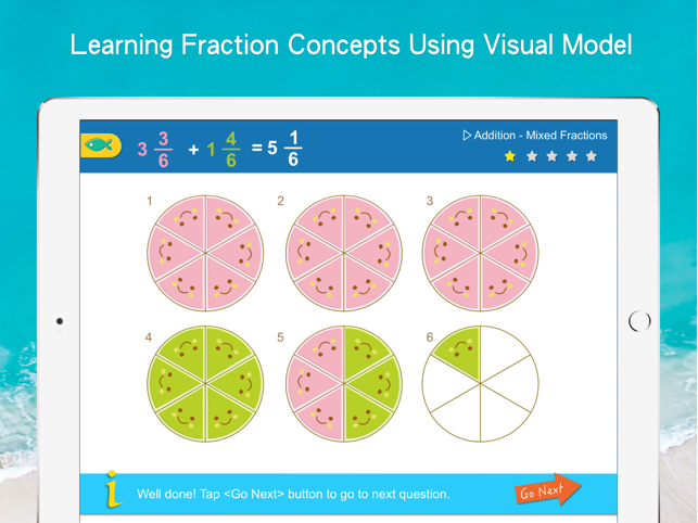 ILLUSTRATED MATH - FRACTIONS(圖2)-速報App