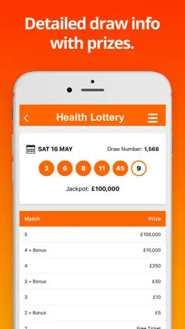 Game screenshot Health Lottery App apk