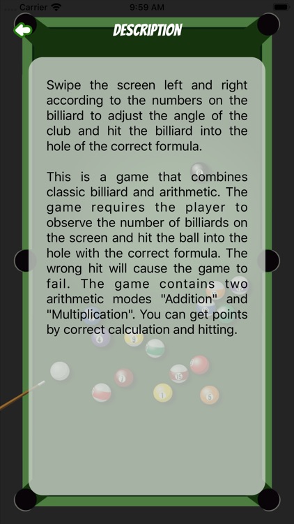 Math Billiard screenshot-3