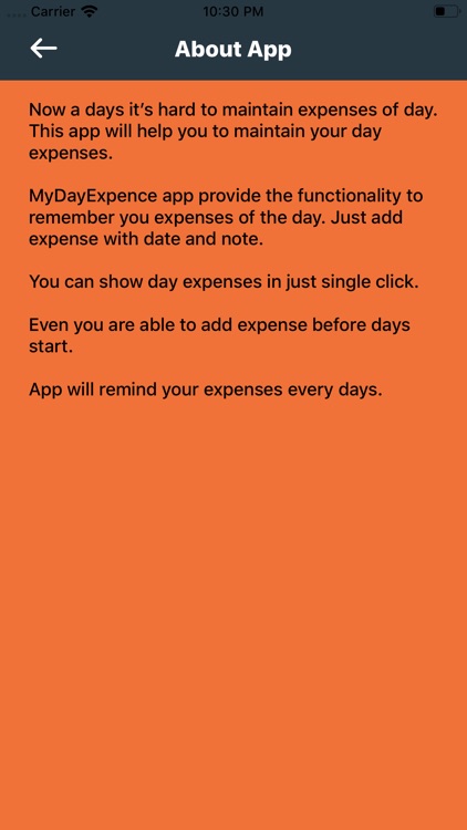 MyDayExpense screenshot-5