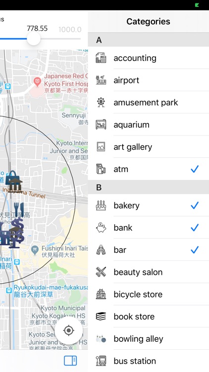 Places Within Region