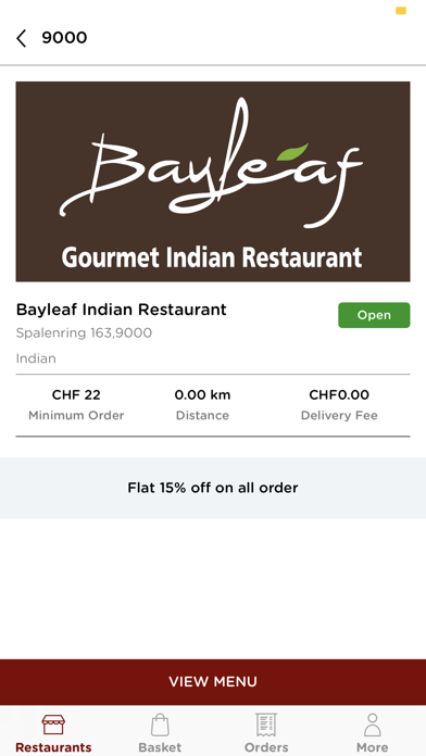 Bayleaf Restaurant Basel screenshot 3