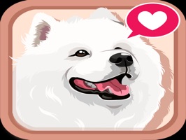 Samoyed Dog Emoji Sticker Pack