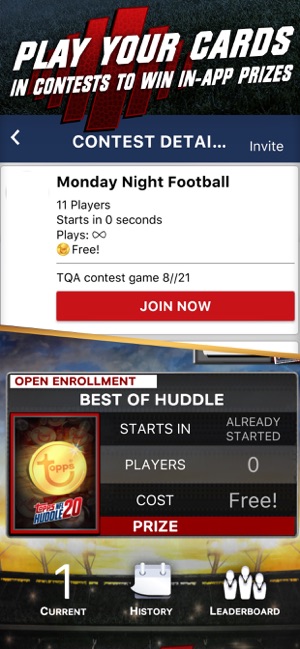 Topps NFL HUDDLE: Card Trader(圖4)-速報App