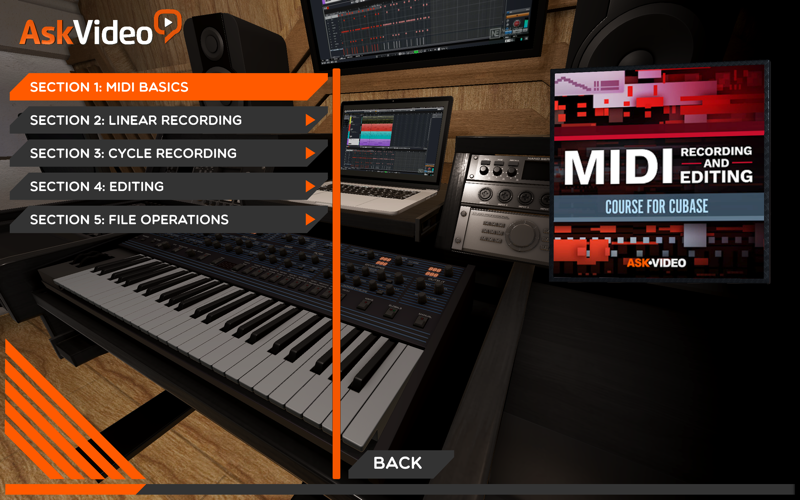 MIDI Record and Edit Course screenshot 2