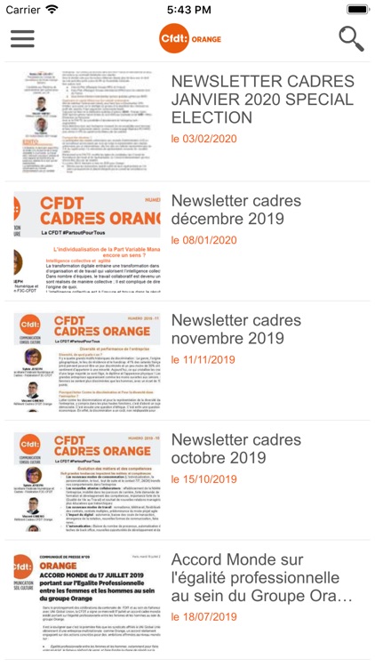 CFDT ORANGE screenshot-5