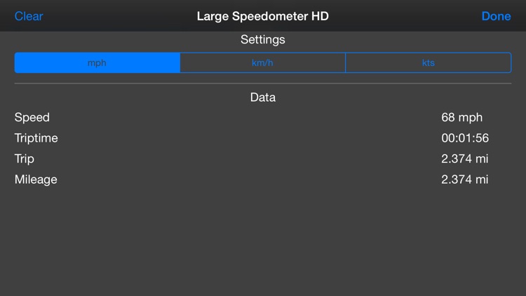 Large Speedometer HD