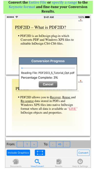 How to cancel & delete PDF to Keynote by PDF2Office from iphone & ipad 3