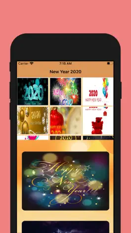 Game screenshot New Year 2020:Greetings Cards apk